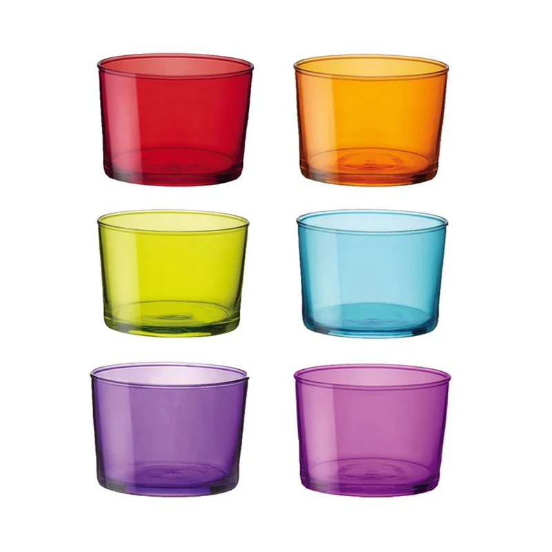 Bodega Mini Multicolor Bicchiere Aperitivo 22,5 Cl Set 6 Pz In Vetro Multicolore - Image 5
