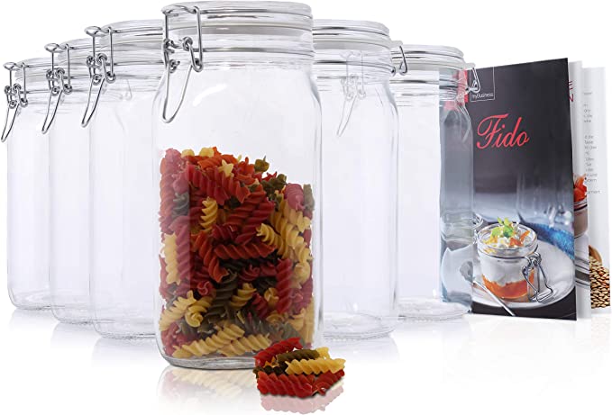 Fido 150 cl Vaso Ermetico Set 6 Pz Con Ricettario Fido - Image 2
