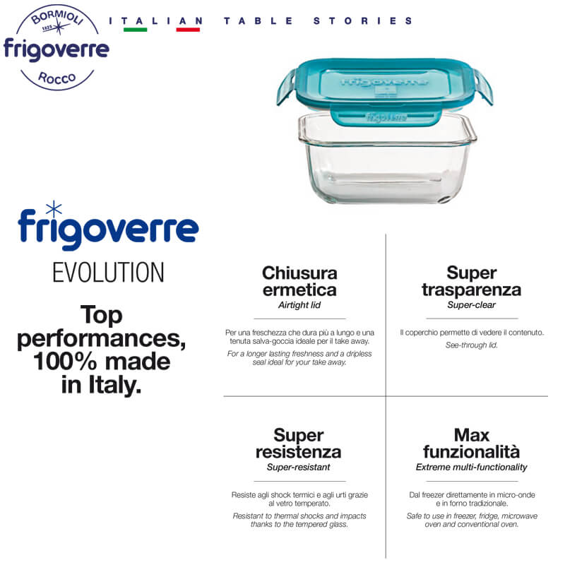 Frigoverre Evolution Set Baby 3 pz 12x12 cm Azzurro - Image 3