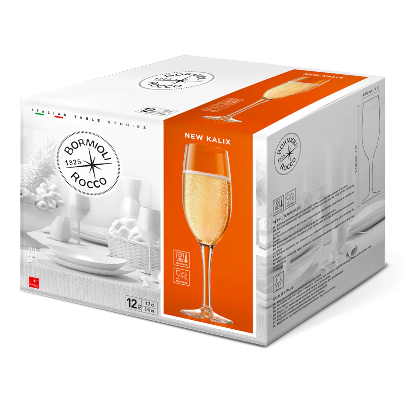 New Kalix Calice Flute 17 cl Set 12 Pz - Image 5