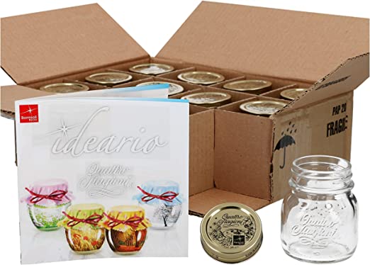 Quattro Stagioni Vasetto 15 Cl Set 12 Pz Con Ricettario Ideario